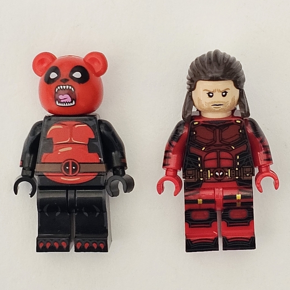Lot of 8 Marvel Lego Compatible Deadpool and Wolverine Movie Minifigures - Picture 10 of 11